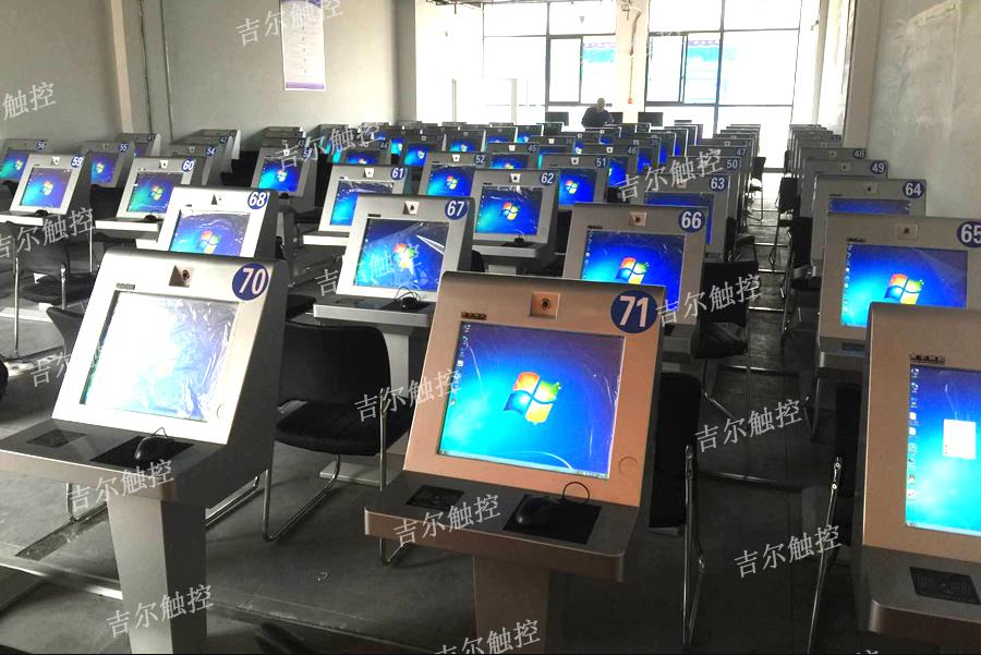 周至县机动车服务中心采用我公司80台驾考机已投入使用