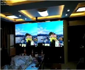 室内彩色P1.094 现场效果